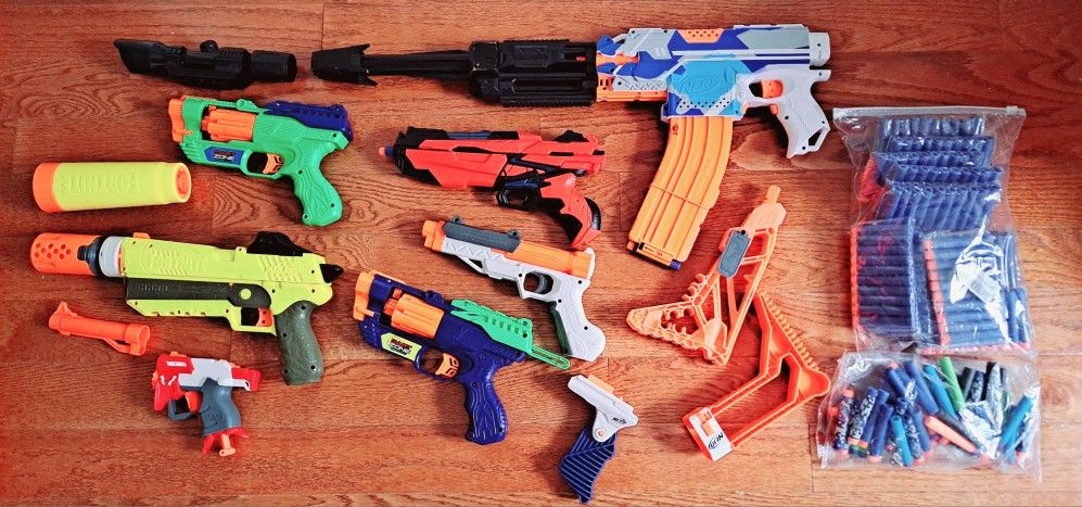 NERF Guns  with Refill Darts