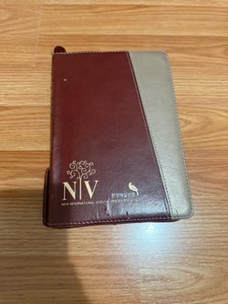 NIV Korean English Study Bible 2015 Bilingual Indexed Zipper Cover