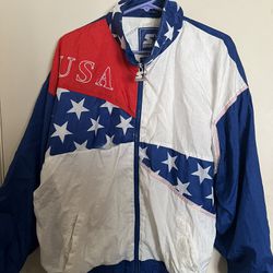 Vintage 90s 1996 Starter Olympics Track Suit Size Medium