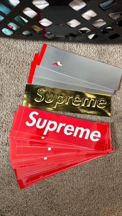 Supreme box logo stickers