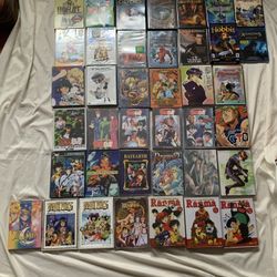 Lot Of 38 DVDs & 1 Game- Mostly Brand New, ANIME, DISNEY, more