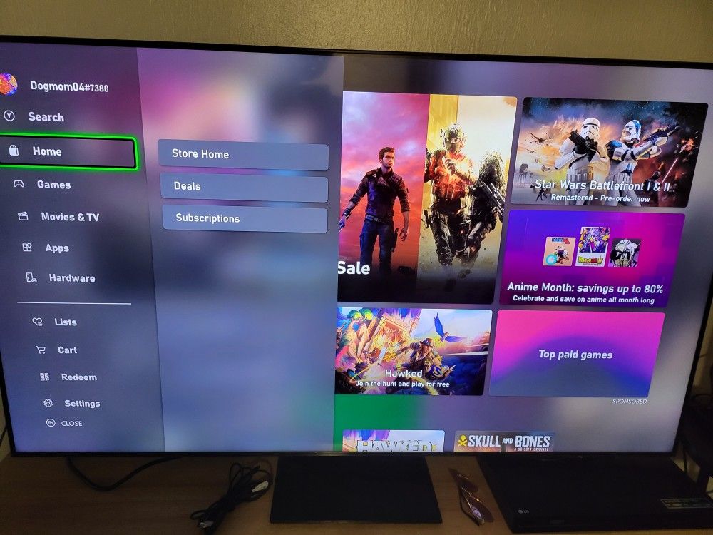 65" Samsung Qled Tv OBO