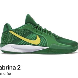Nike Sabrina 2 Oregon HQ4344 300 Size WMNS 10.5,11 M 9,8.5