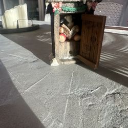 Enesco Mary Christmas Potty Figurine 1990s Cow