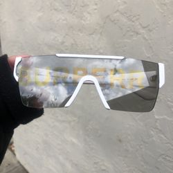 White Burberry Sunglasses