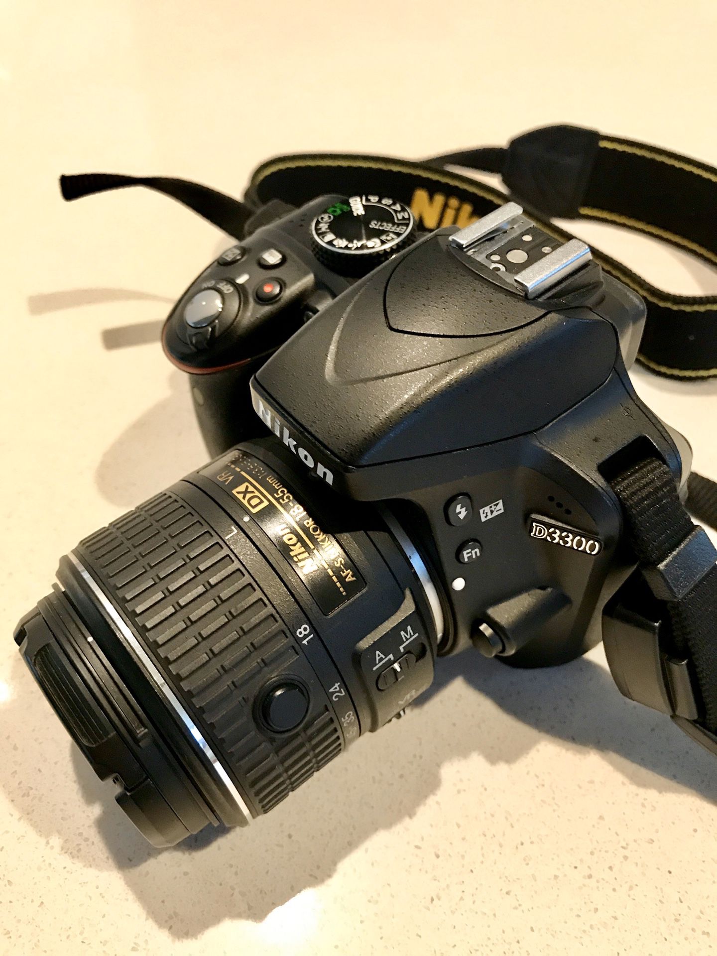 Nikon D3300 DSLR Camera + 2 lenses + extras **LIKE NEW**