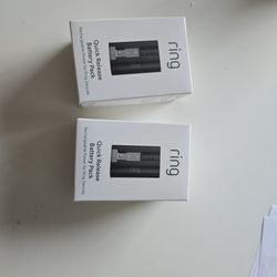 Ring Quick Release Batteries 