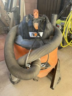 RIDGID 14 Gallon 6.0 Peak HP NXT Shop Vac Wet Dry Vacuum with Fine Dust Filter, Locking Hose and Accessory Attachments
