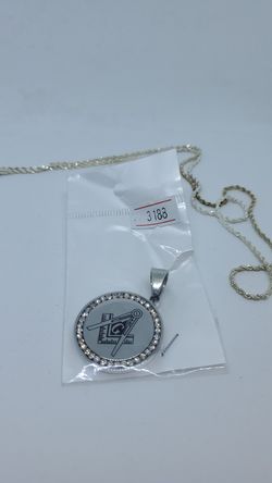 Mens freemason mason chain