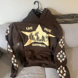 Brown Barriers Hoodie 