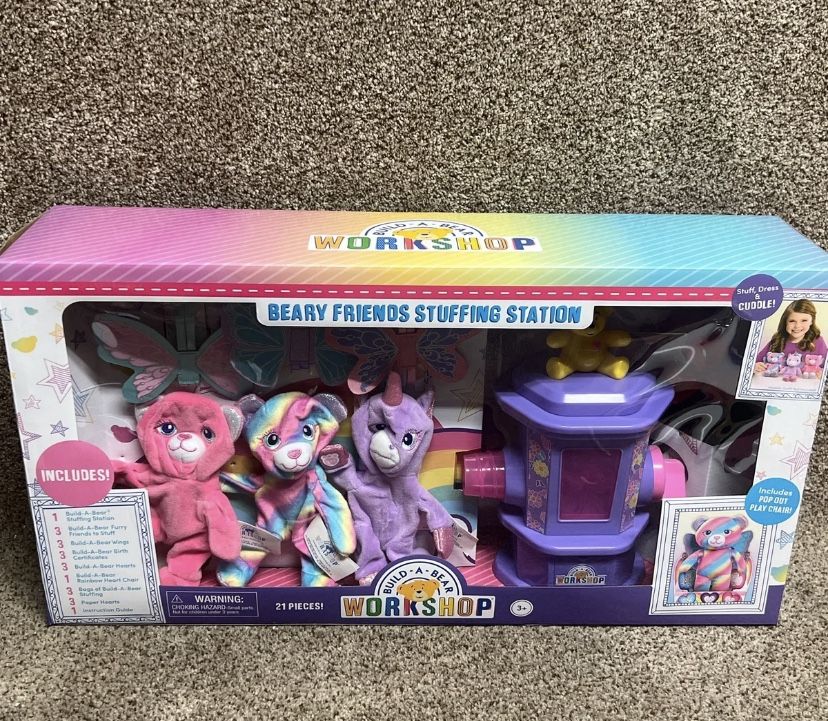Build-A-Bear Workshop Beary Fairy Friends Stuffing Station 21-Pieces