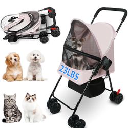 Pet Stroller For Dogs And Cats (Brand New/Unopened In Box)