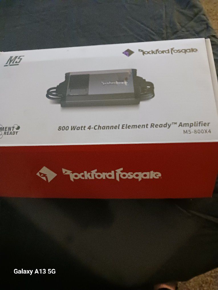 Rockford Fosgate 800 Amp Element Ready Amplifier