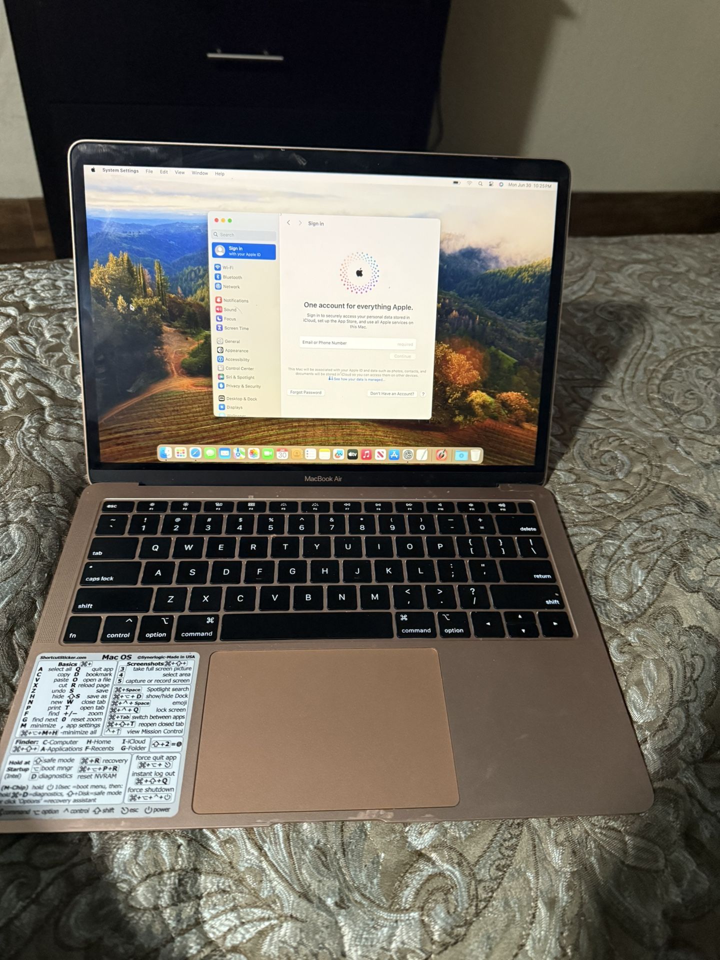 2020 MacBook Air Rose Gold Laptop