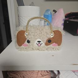 Fluffy Dog Glasses Case For Kids