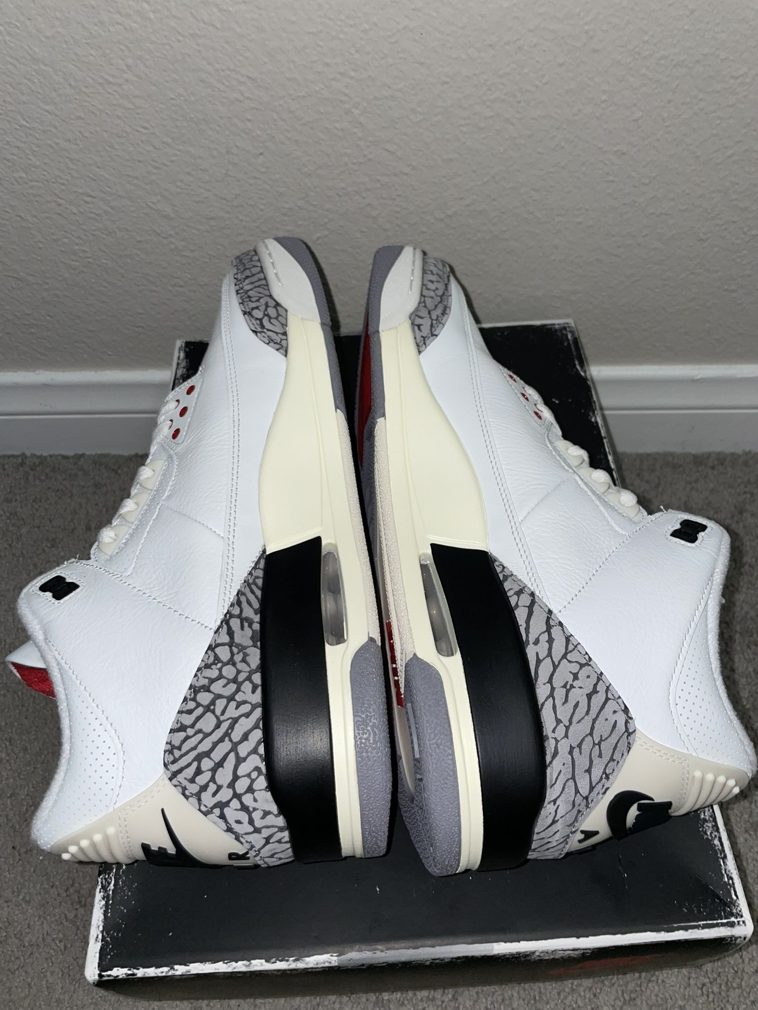 Jordan 3 Retro White Cement Reimagined Size 9.5 , 11 , 12 New