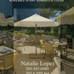 Heavy-Duty Patio Umbrella – Custom Size Available