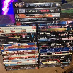 Comedy action super hero and other Miscellaneous genres DVD lot of 44 DVDs