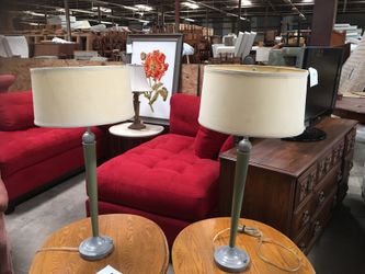 Pair of table lamps