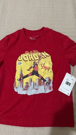 Air Jordan Boys Graphic T-Shirt Red