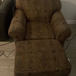Chair And Ottoman 