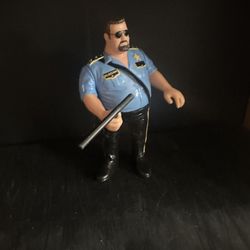 Vintage 1991 WWF Big Boss Man action figure