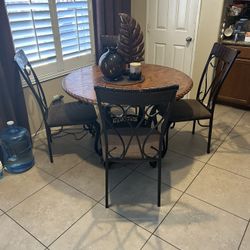 Table With 4 Chairs