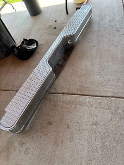 Square body rear bumper