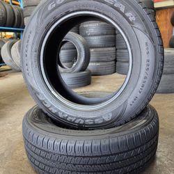 🔥 (2) 225 65 17 Goodyear All Season Tires