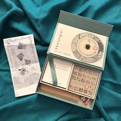 2012 Zentangle Starter Kit in Box:  DVD Tiles Die Pens Pencils Tortillon Booklet