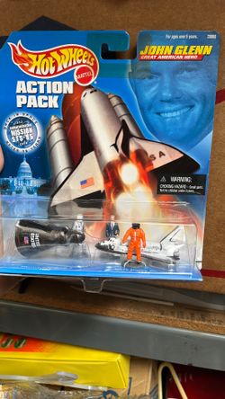 Collectible Hotwheels Action pack John Glenn nasa shuttle 1:64 scale Diecast . Local pick up in Whittier CA