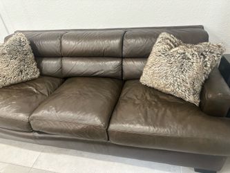‼️PREMIUM leather sofa