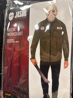 Jason Shirt Size Medium + Machete