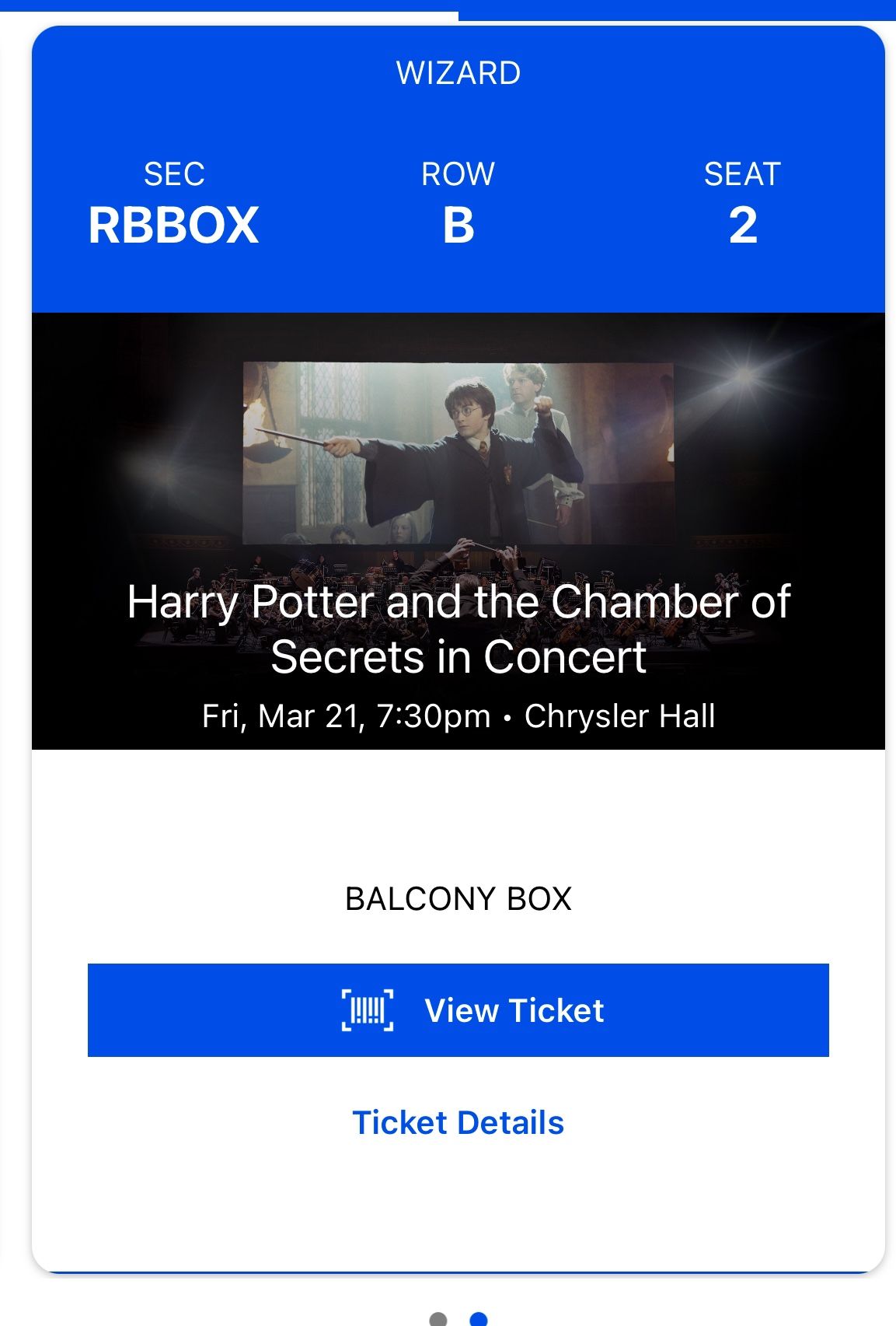 Harry Potter And The chamber Of Secrets In Concert