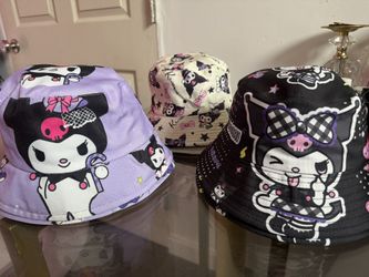 6 Kuromi Bucket Hats