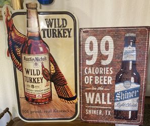 COLLECTIBLE TIN/METAL SIGNS 