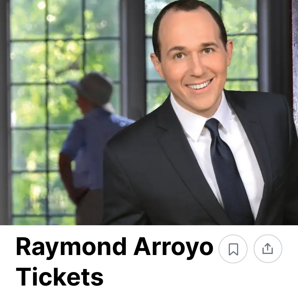 Raymond Arroyo & Jose Feliciano at Ryman 