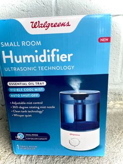 Walgreens Humidifier Ultrasonic Technology