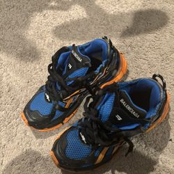 Balenciaga Runner Blue and orange