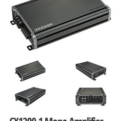 Kicker Mono Subwoofer Amplifier