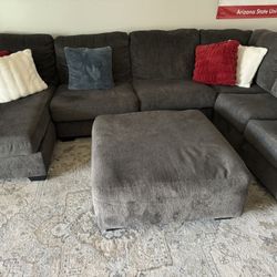 Sectional With Ottoman