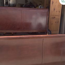 King Sleigh Bed