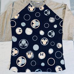 LuLaRoe Disney Baseball Style Tee