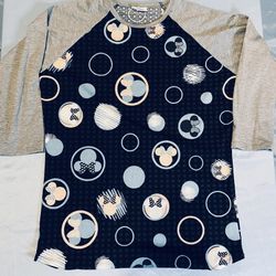 LuLaRoe Disney Baseball Style Tee