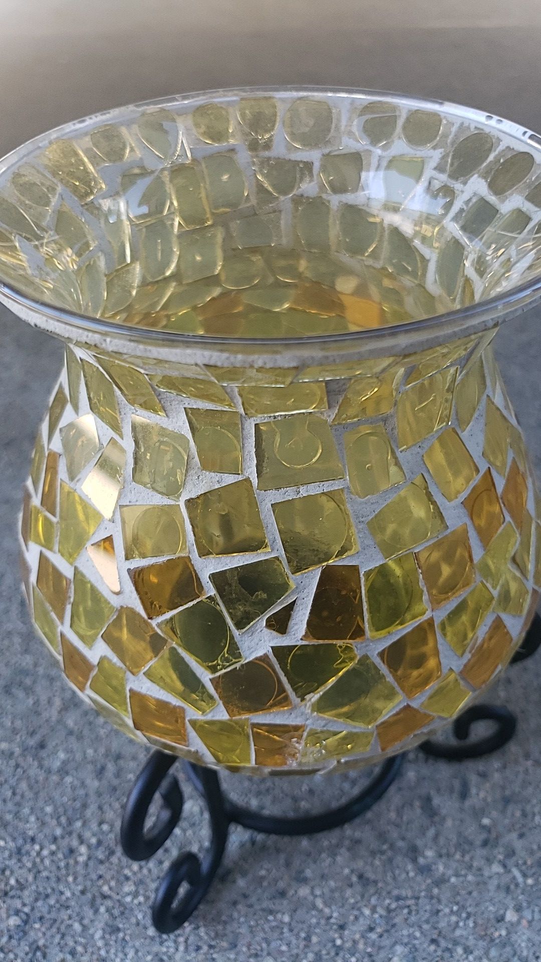 Mosaic Candle Holder