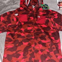 Red Bape Hoodie