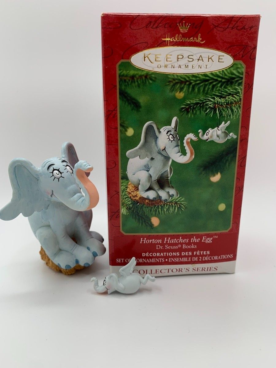 Hallmark 2001 Dr Seuss Horton Hatches The Egg Keepsake Ornament