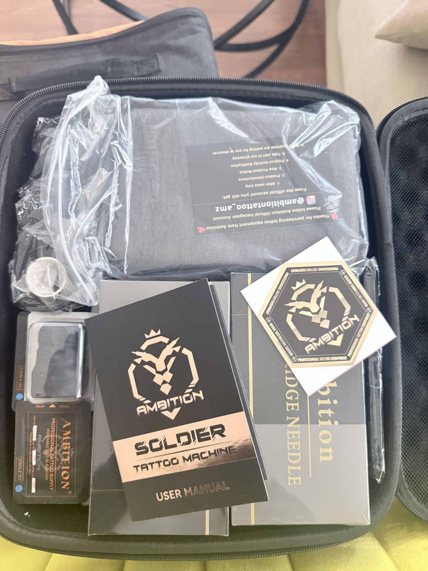 Ambition Tattoo Gun With Tattoo Kit