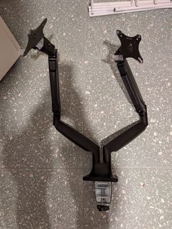 Jarvis (herman miller) dual monitor arm