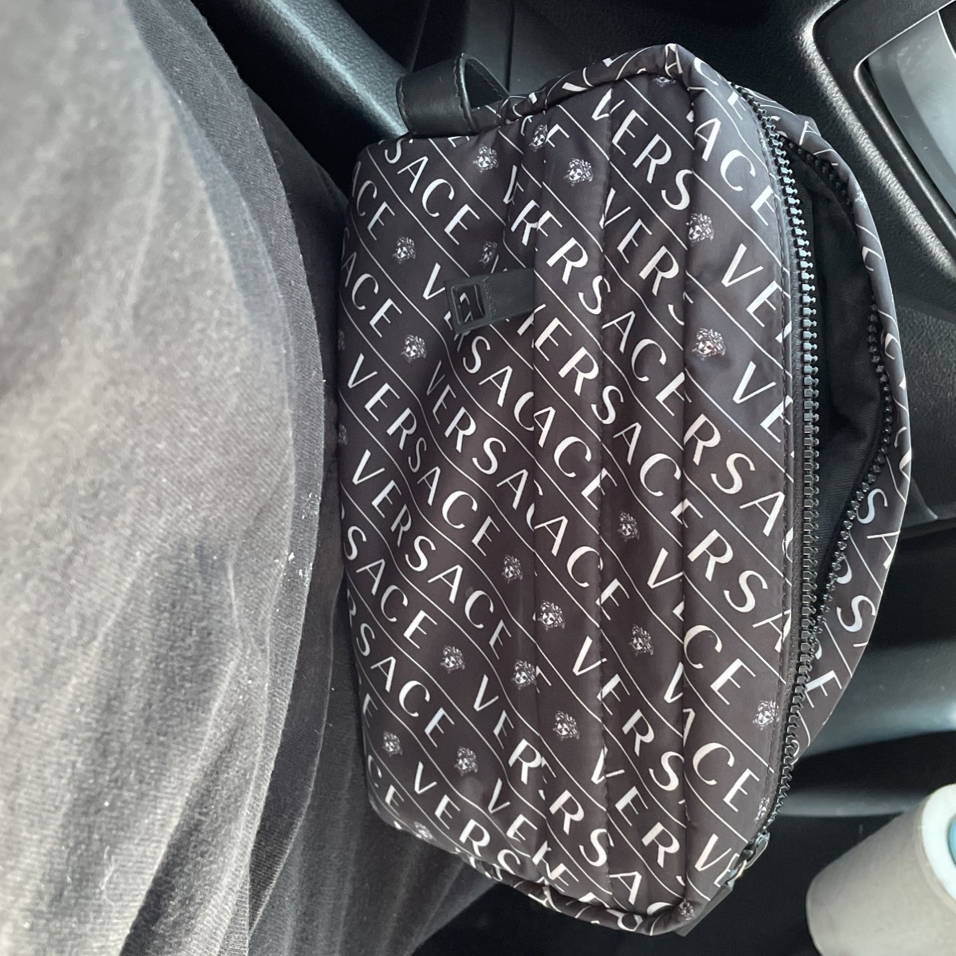 Brand New Black Versace Travel Bag